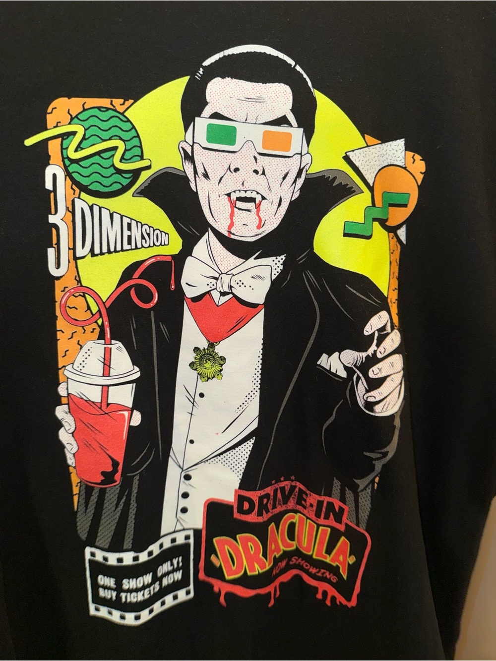 Universal Studios Dracula Drive-In Graphic Tee